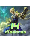 MLBB 14 (13+1) Diamonds Malezya