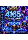 MLBB 3500+665 Diamonds US