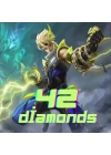 MLBB 42 (38+4) Diamonds Malezya