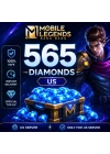 MLBB 500+65 Diamonds US