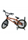 Model Araçlar -1:8 Metal BMX Bisiklet - Die -Cast 17 cm - Turuncu