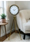 Modern Gold Tripod Ayaklı Saat