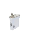 Moderna Trendy Story Pet Wisdom Plastik Kedi ve Köpek Mama Saklama Kabı 26.1x10.4x30.2 Cm 5 Lt