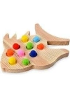 Montessori Eğitici Ponponlu Balık