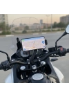 ® Motosiklet Gidon Telefon Tutucu–360° Döner, Kaymaz Sabitleme Sistemli, Sarsıntı Önleyici Telefon Tutucu Aparat