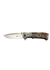 Mtech 465 Kamp Çakı 21cm - Yarı Otomatik, Kemerlikli, Plastik Sap