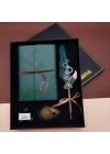 Mürekkepli Divit Kalem Ve Defter Set