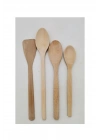 Mutfak Ahşap Kaşık Set 4lü Balsa KS-04