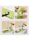 Mutfak Banyo Lavabo Kenarı Silikon Mat Gri