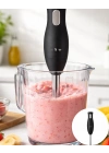 Mutfak El Blenderı Paslanmaz Çelik Uçlu Ergonomik Tasarım