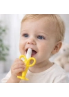 ®  Muz Şekilli Diş Kaşıma Aparatı – Bebekler İçin Silikon Diş Kaşıyıcı, Diş Çıkarma Oyuncağı