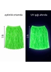 Neon Yeşil Hawaii Parti Eteği 40 Cm