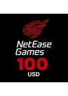 Netease 100 Usd Pay Gift Card