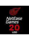 Netease 20 Usd Pay Gift Card