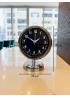 Night 25 x 20 Cm Krom Zarif Masa Saati