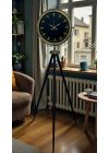 ® Nostalji Şık Tasarım Tripod Ayaklı Saat