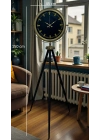 ® Nostalji Şık Tasarım Tripod Ayaklı Saat
