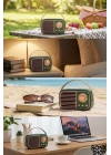 ®  Nostaljik Retro Bluetooth  - FM Radyo, USB ve Bluetooth Kablosuz Hoparlör