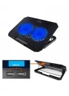 Notebook Soğutucu Fanlı Stand USB Portlu 8 Kademe Laptop Sehpası