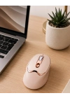 Ofis ve Laptop Kullanımına Uygun Şarjlı Wireless Mouse Sessiz Tuşlu