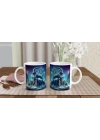 Oğlak Burcu Baskılı Kahve Kupası - Astral Denizaltı Dünyası Vs2