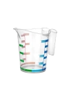 Ölçü Kabı Dereceli Renkli 500ml
