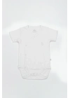 Organik Natural Basic Style Kruvaze Yarım Kol Body BS17101 Beyaz