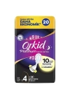 Orkid Ultra Platinum Gece Extra Ped 20Li