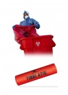 Orta Boy 55 x 60 cm 300 gr 10 lu Rulo x 1 Paket = 10 Adet (Kırmızı-Siyah Baskılı)