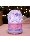 Orta Boy Işıklı Unicorn Kar Küresi
