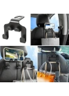 ®  Oto Koltuk Arkası Düzenleyici Organizer Askılıklı Telefon,Tablet Tutucu