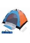 Otomatik Kurulumlu Kamp Çadırı 8 Kişilik (250x250x165) Cm