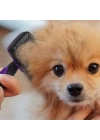 ®   Otomatik Temizlenebilen Tuşlu Pratik Kedi Köpek Tüy Toplama Fırçası