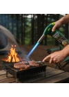 ®  Outdoor Kamp, Piknik ve Tamir İşleri İçin Kamp Gazı Seti – Taşınabilir Pürmüz Alev Tabancası ve Yüksek Performanslı Gaz Kartuşu