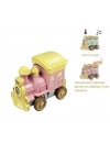 Oyuncak Tren Işıklı Sesli Bas Gitsin 14cm - PEMBE - 8068A