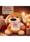 Özür Dilerim Tişörtlü Peluş Oyuncak Köpek