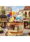 P881201 TEDDY BEAR KOLEKSİYONU DONDURMA DÜNYASI 354 PARÇA BLOCK OYUNCAK