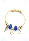 Papatya Charm Bilezik - Altın
