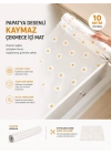 Papatya Desenli Kaymaz Dolap Ve Çekmece İçi Mat 10 Metre