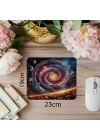 Parlak Spiral Gökyüzü Mousepad - 19x23 cm 2 mm Dikdörtgen İthal Baskılı Mouse Pad