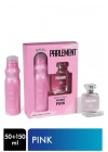 Parlement 50 Ml Pink Kadın Parfüm + 150 Ml Deodorant Seti