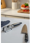 Paslanmaz Çelik Bıçak Bileyici El Tipi Masaüstü Bileme Aparatı Siyah