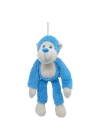Peluş Maymun 40 cm - Yumuşak Peluş - G5501 - Mavi