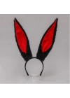 Peluş Mega Tavşan Kulağı Siyah