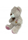Peluş Papyonlu Ayıcık 40 cm - Kahverengi