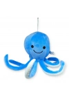 Peluş Sevimli Ahtapot 30 cm - Mavi