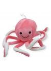 Peluş Sevimli Ahtapot 30 cm - Pembe