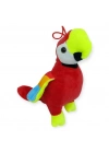 Peluş Sevimli Hayvanlar 25 cm - Kırmızı Papağan