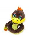 Peluş Sevimli Hayvanlar 35 cm - Kahverengi Çıngıraklı Yılan