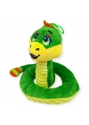 Peluş Sevimli Hayvanlar 35 cm - Yeşil Çıngıraklı Yılan